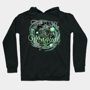 Mental Health Awareness Therapy Is Magical Hoodie